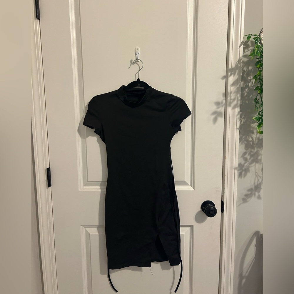 SHEIN Black Mini Dress